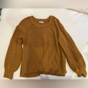 Madewell Balloon-Sleeve Pullover Sweater